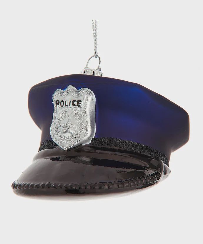 Police Hat Ornament