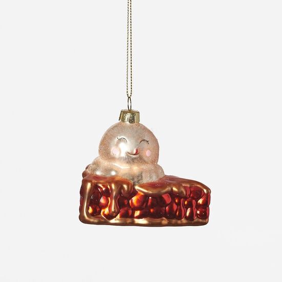 Cherry Pie a La Mode Ornament