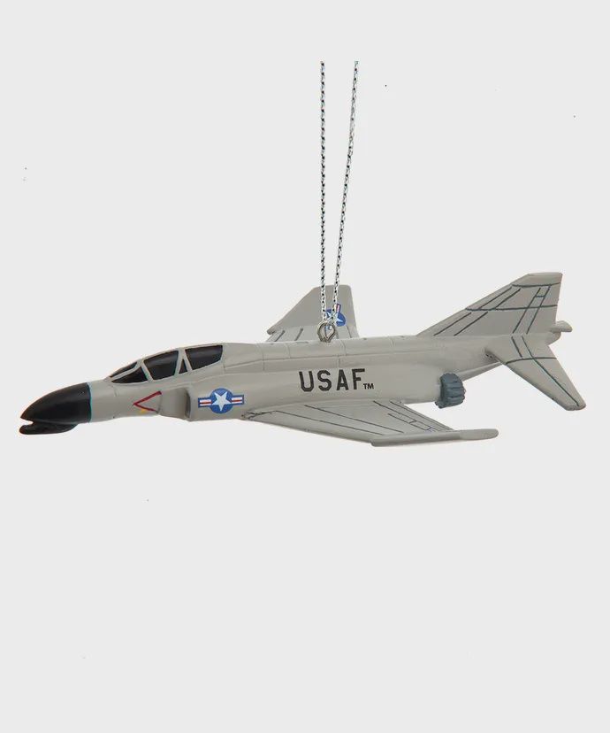 Air Force F4 Phantom Ornament