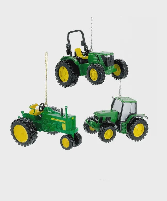 John Deere Tractor Ornaments