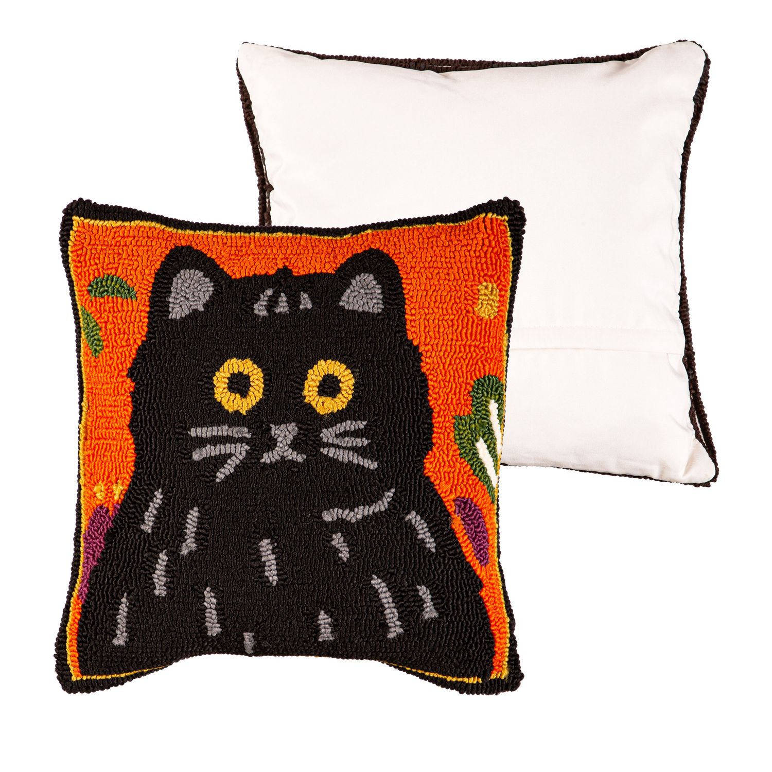 Black Cat Indoor/Outdoor Pillow