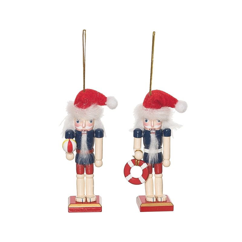 Beach Nutcrackers Ornament