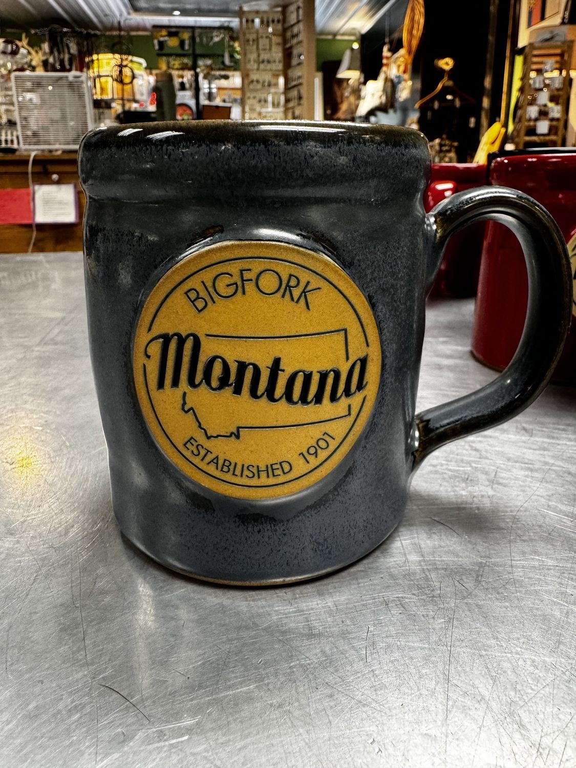 Blue Bigfork Pottery Mug - EXCLUSIVE
