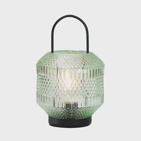 Green Glass Lantern