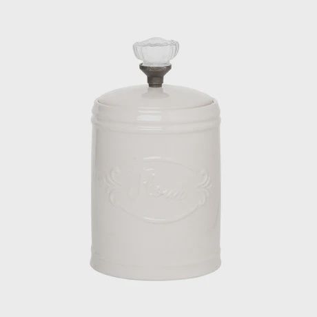 Vintage Ceramic Cannister - Flour