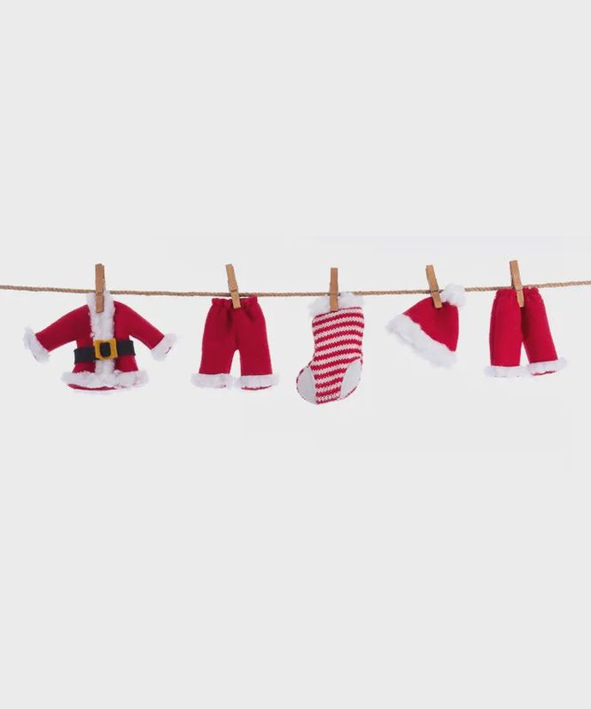 Garland Cloth Santa Suit
