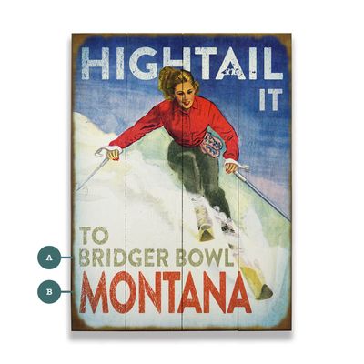 Hightail It Down the Slope