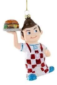 Big Boy - Glass Ornament