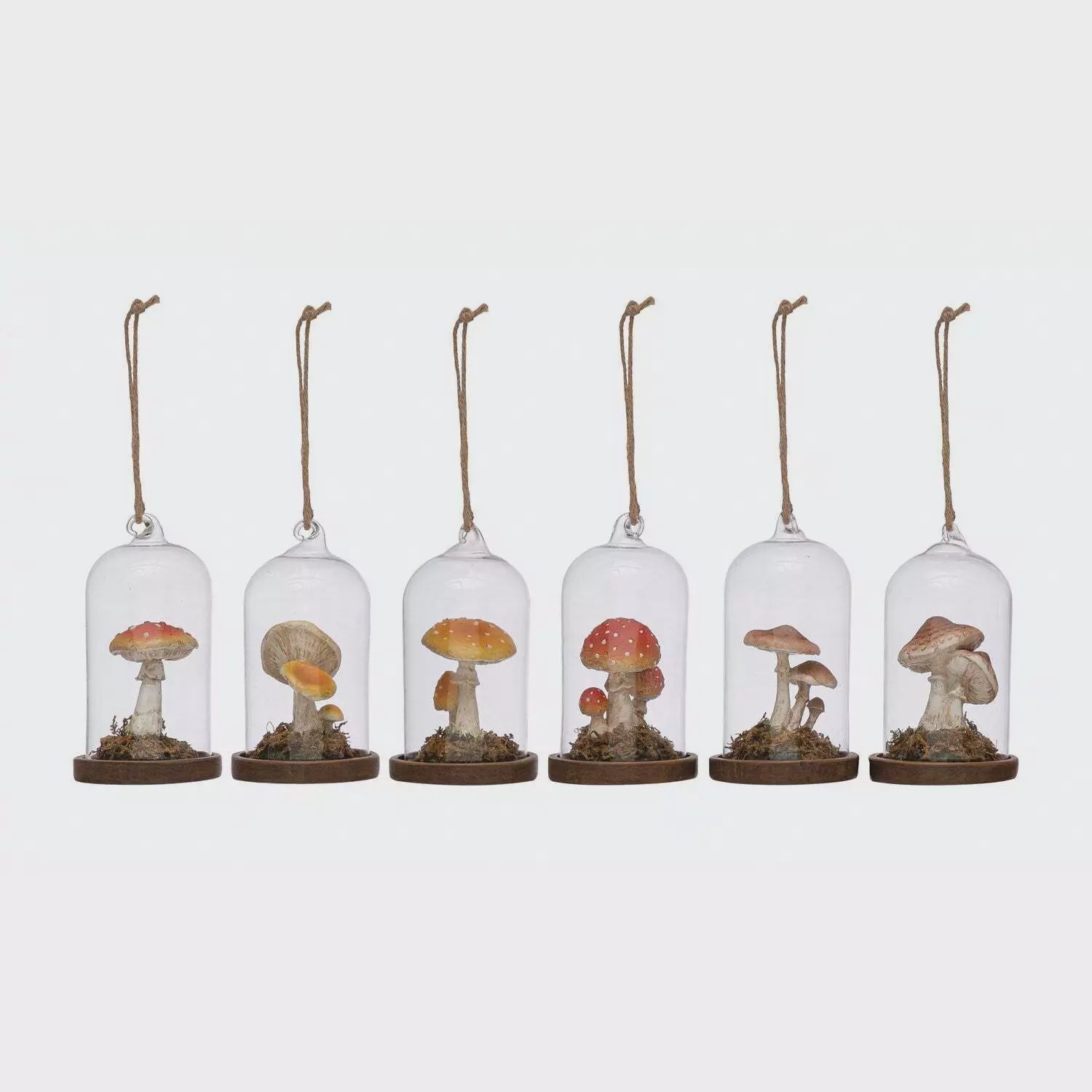 Mushroom Cloche Ornament