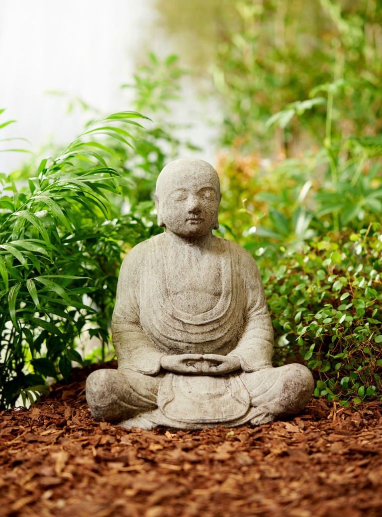 Stone Meditator Buddha