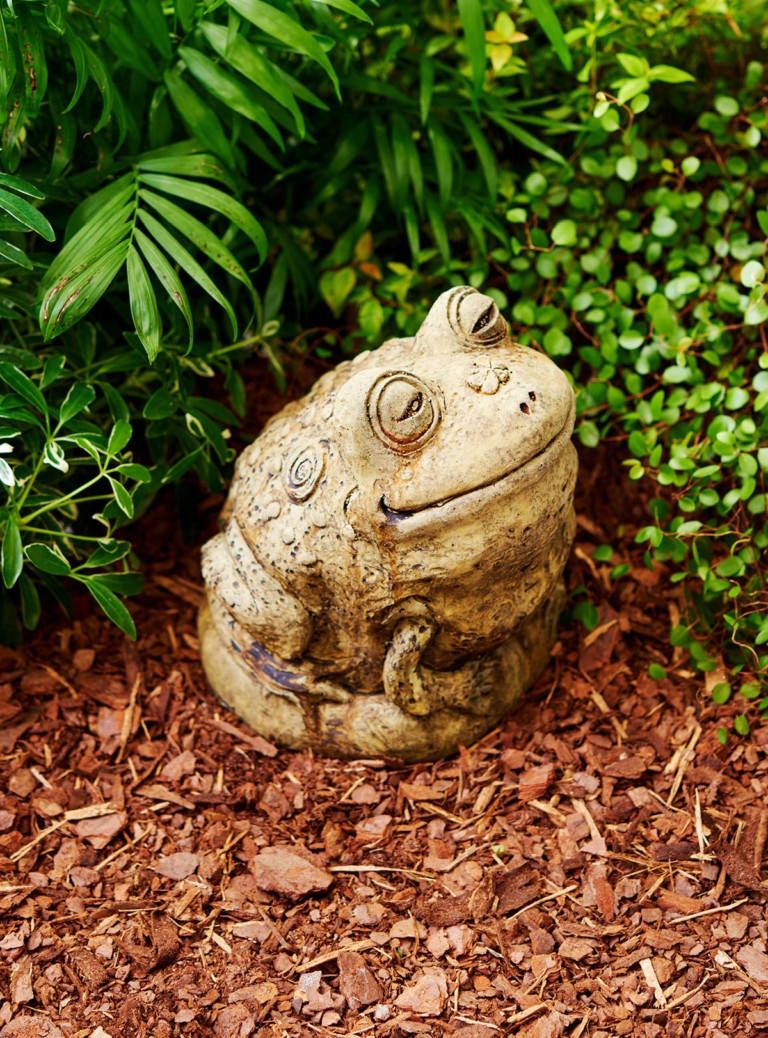 Frog with Fly - Garden Decor