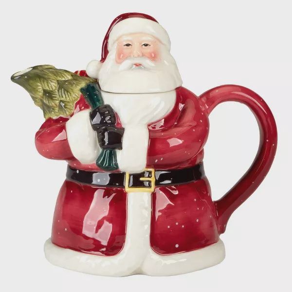 Santa&#39;s Secret 3 D Teapot