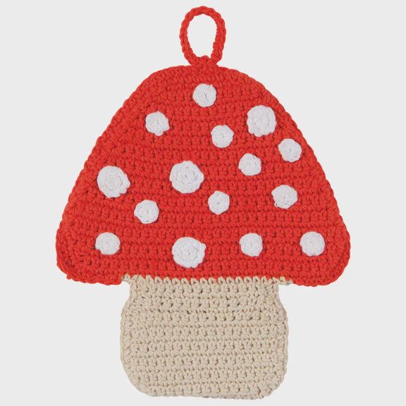 Trivet Crochet Toadstool