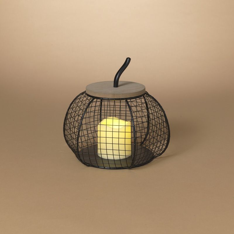 Metal Wire  Pumpkin Basket