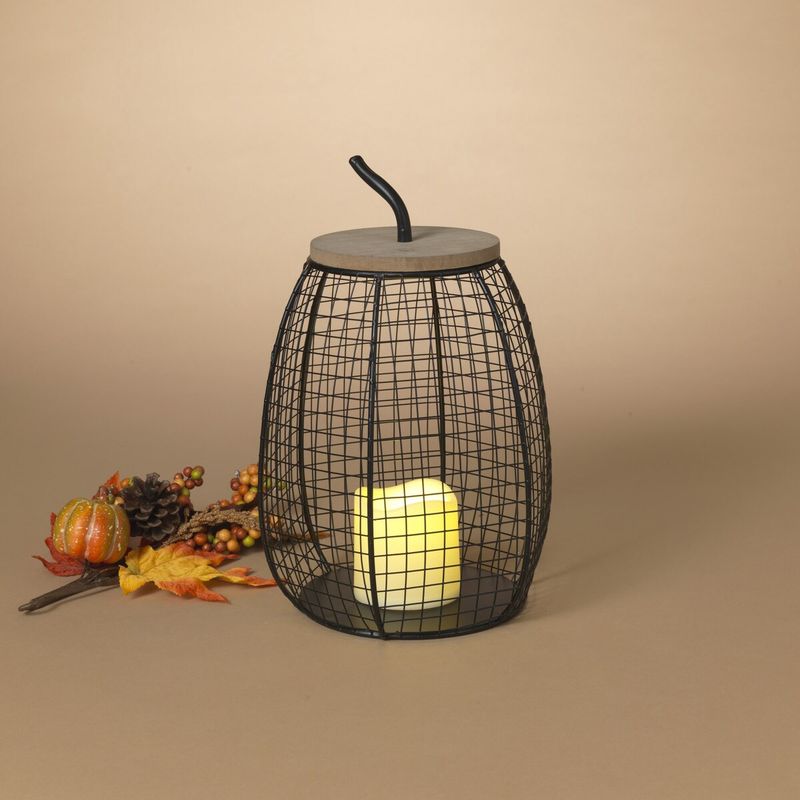 Wire Mesh Pumpkin Basket