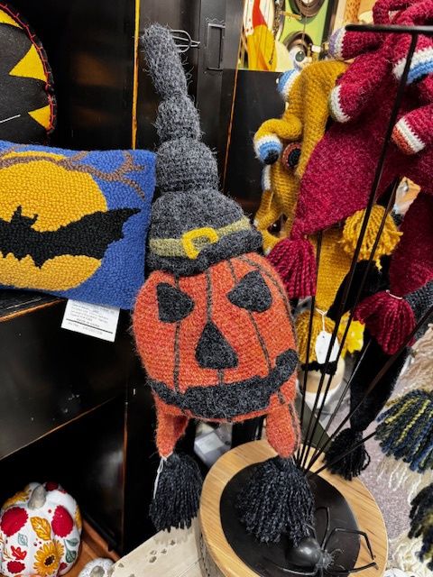 Jack-O-Lantern - Crocheted Hat
