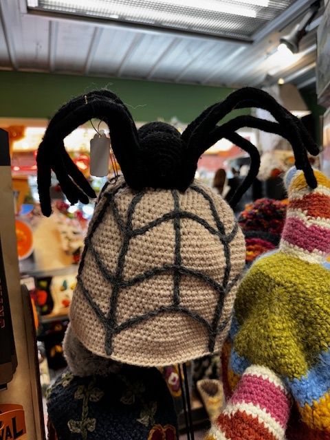 Spider Crocheted Hat