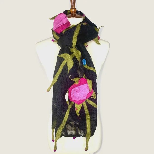 Rose Vine Scarf