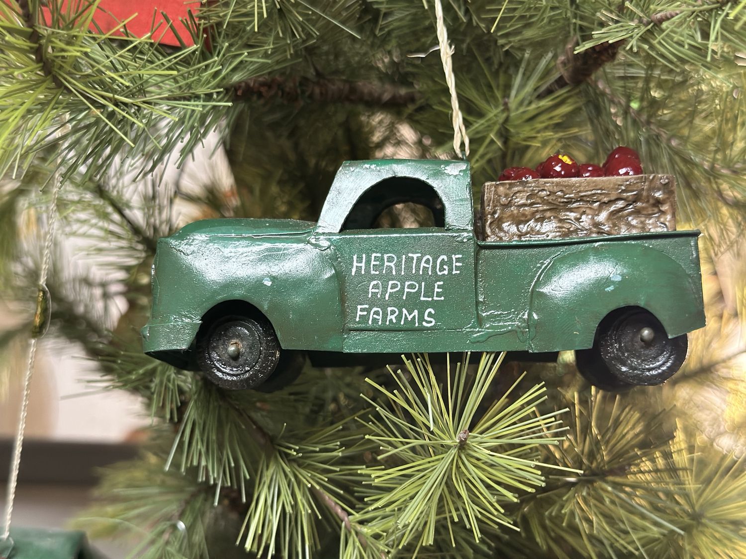 Apple Orchard Truck Ornament
