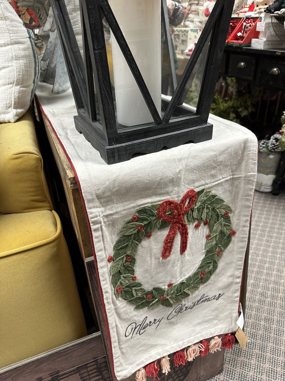 Table Runner Merry Christmas