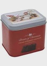 Christmas Cocoa Powdered Truffles - Tin Box