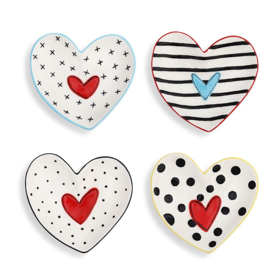 Heart Dish Treasure keepers 4 assorted