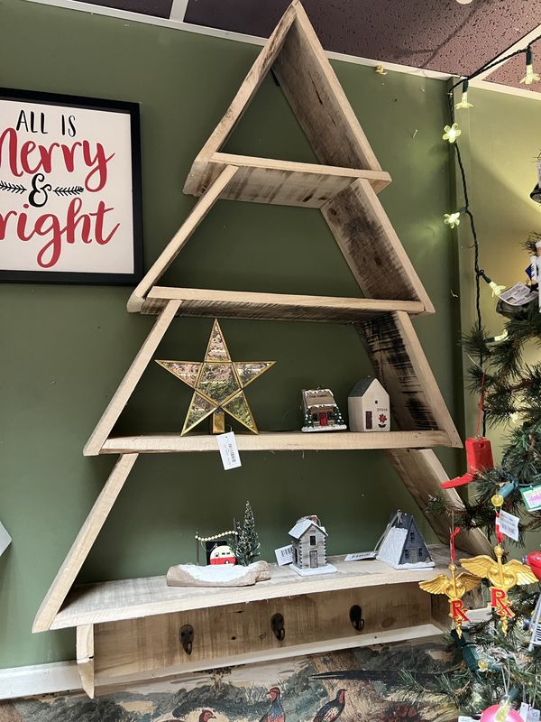 Tree Shelf  with Hooks