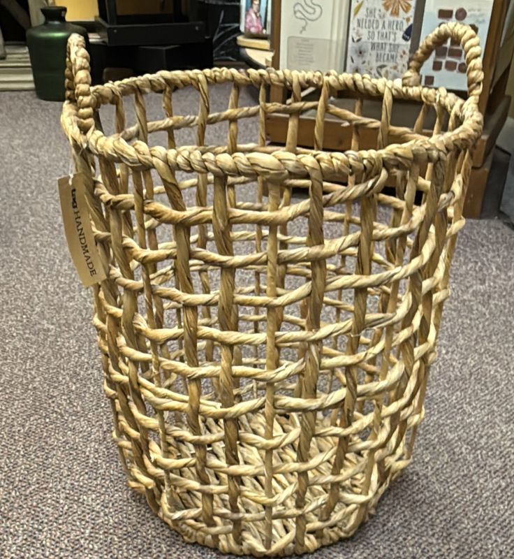 Water Hyacinth Basket -  Tall