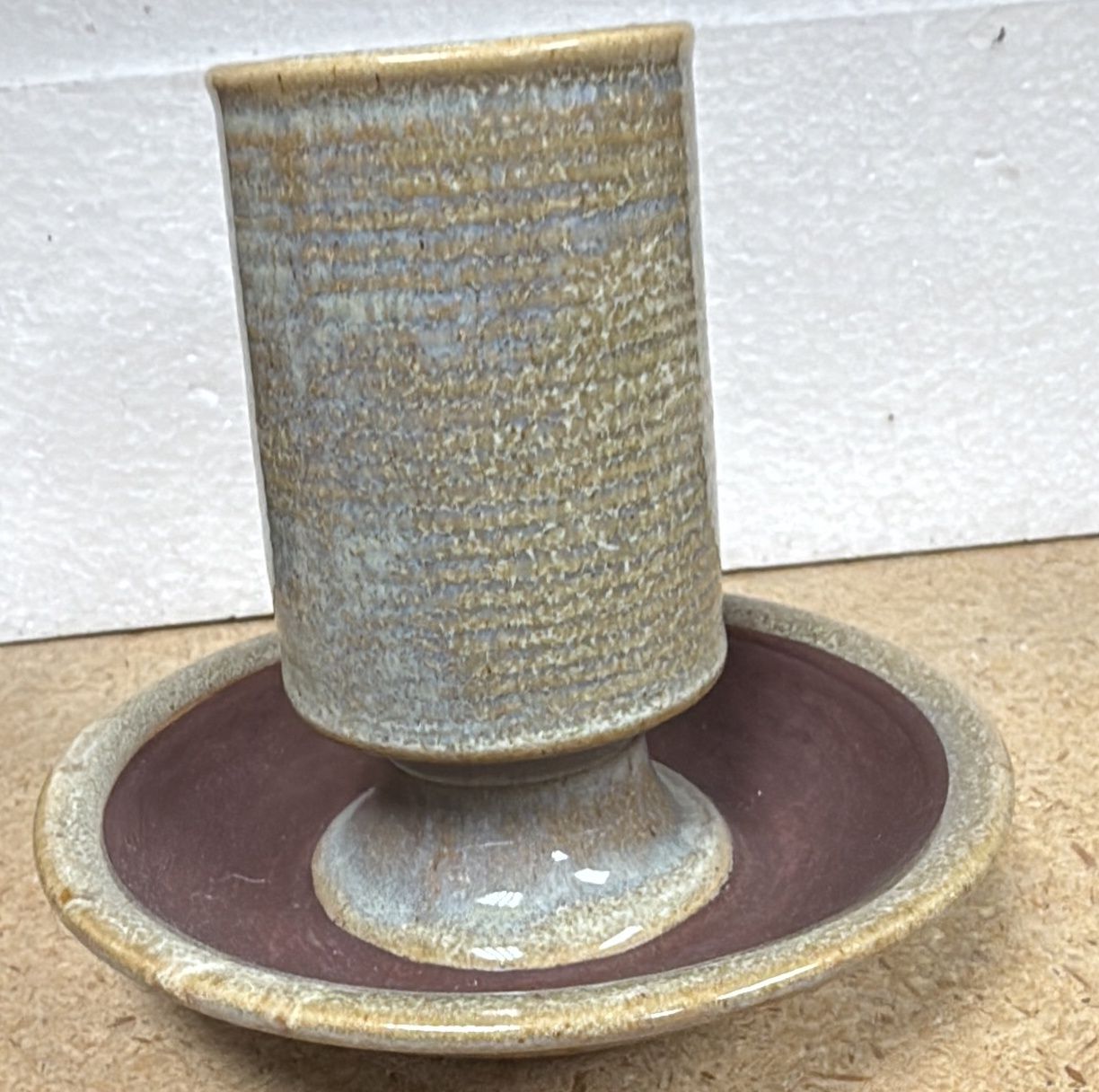 Long Matches Ceramic Container