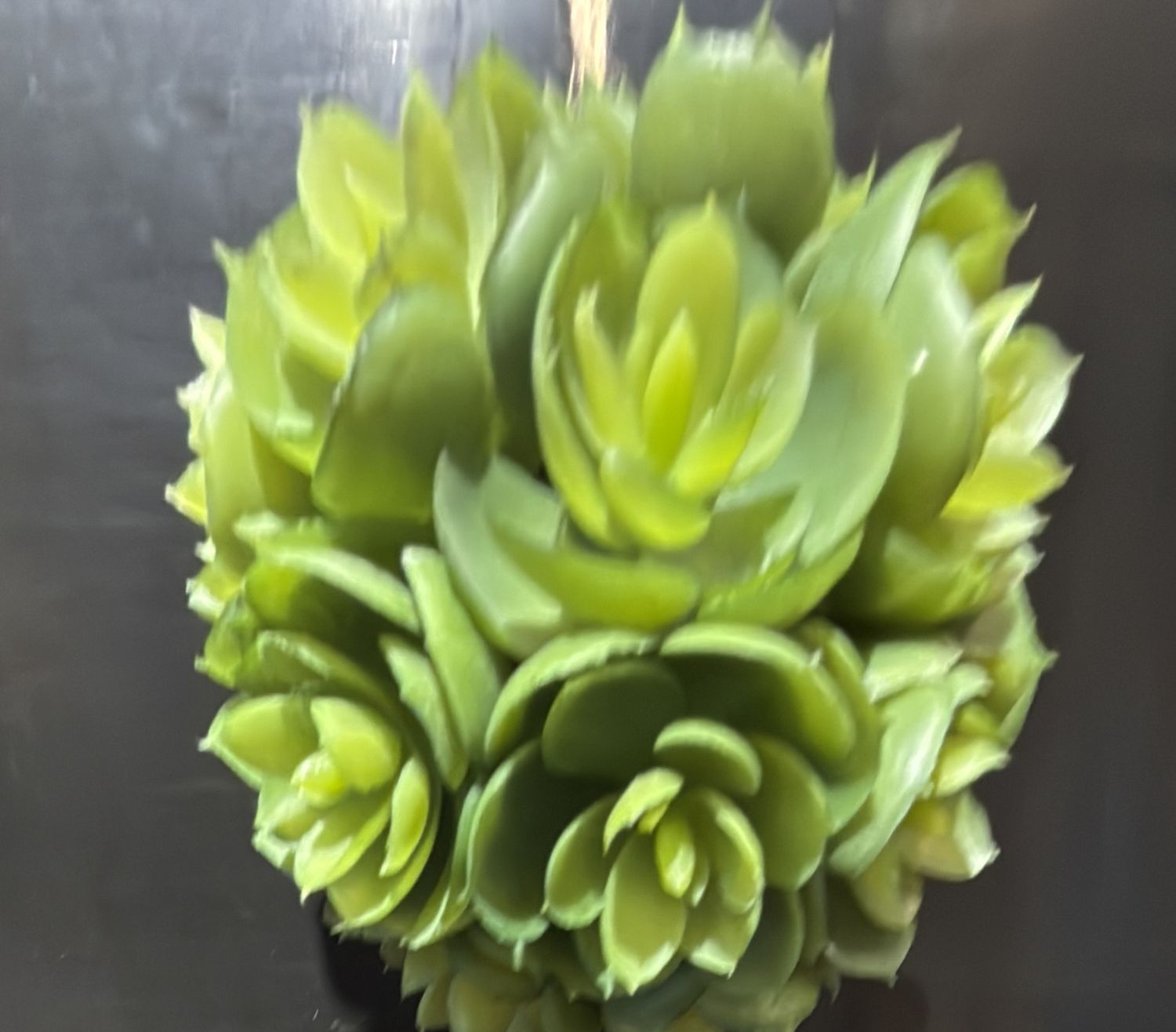 Artificial 4&quot; Succulent Ball