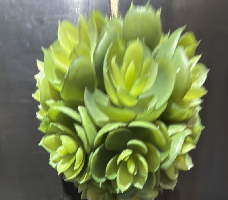 Artificial 4&quot; Succulent Ball