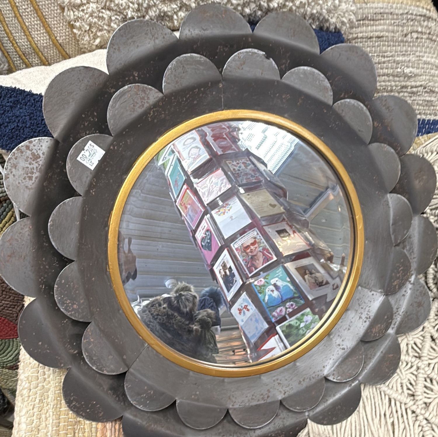 Petal Mirror Metal