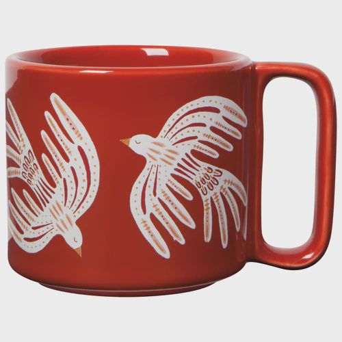Mug studio Midi Plume Terracotta Color