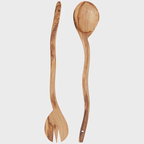 Olive wood Utensils Set  of 2