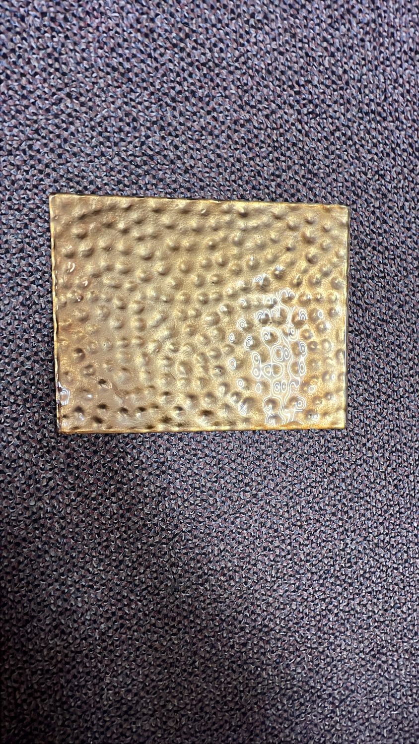 "Gold" Glass Small Cheeseboard