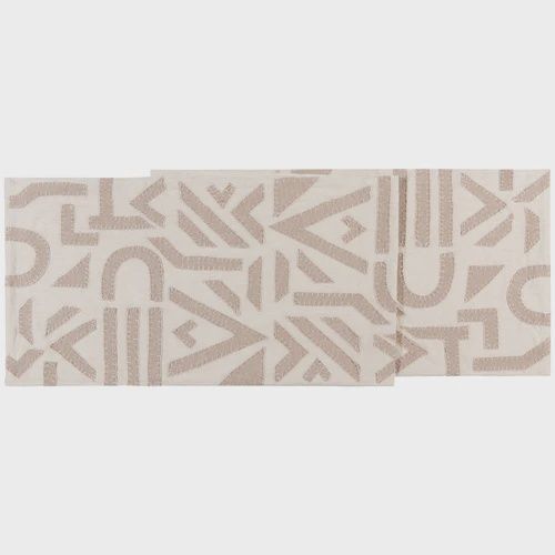 Table Runner 72&quot; Puzzle Natural