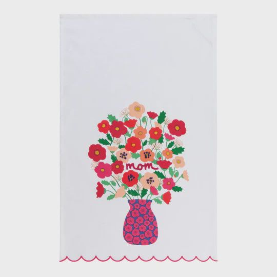 Poppy - Mother&#39;s Day Dishtowel