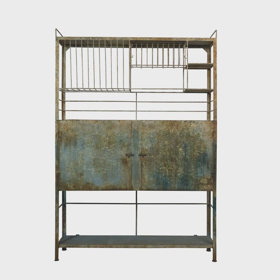 Cabinet Metal Vintage Reproduction