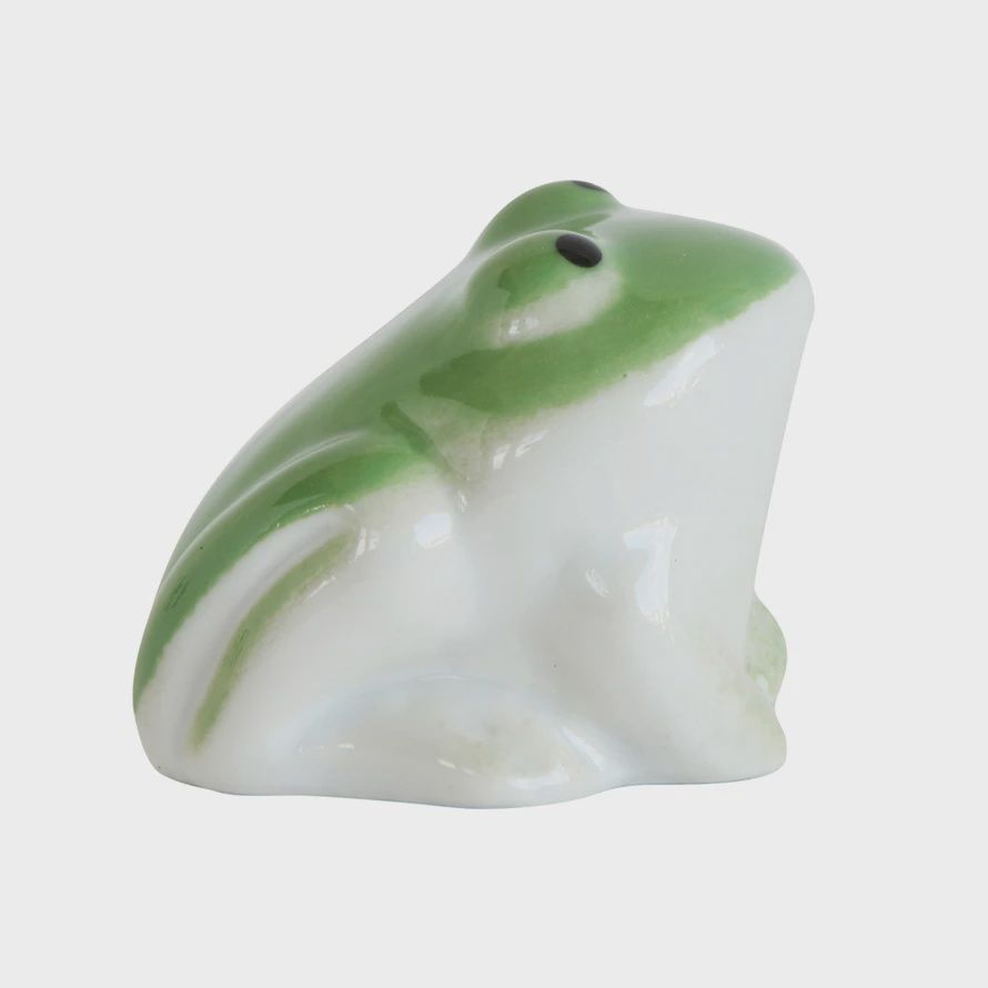 Stoneware Floating Frog