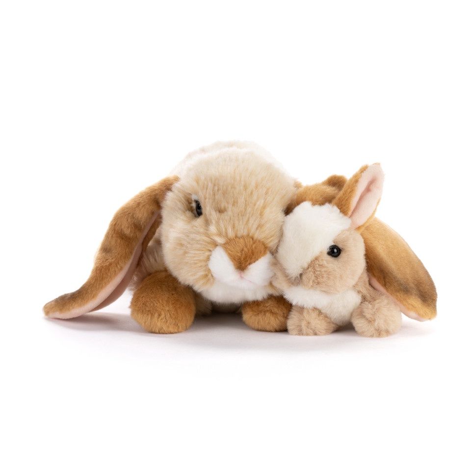 Plush Bunny &amp; Baby