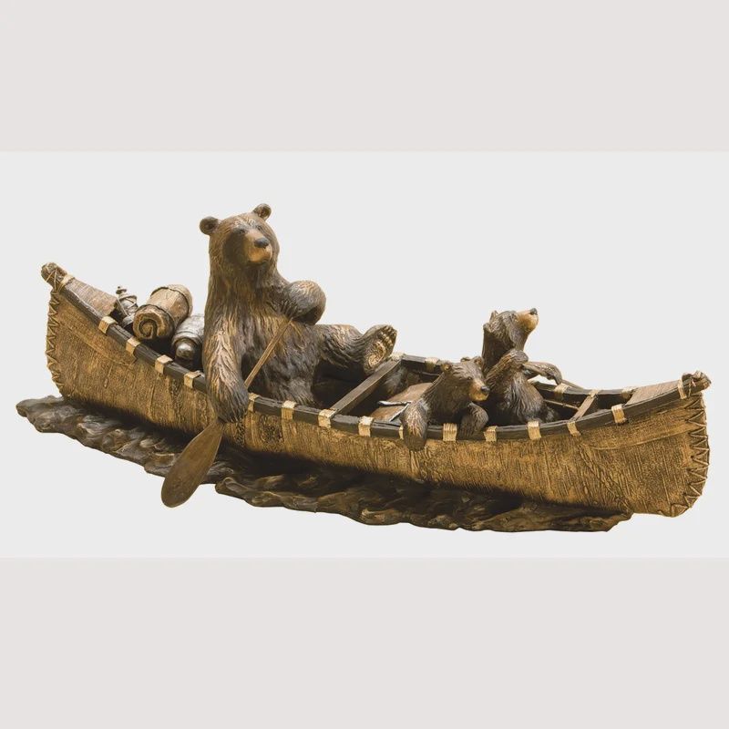 Jeff Fleming Canoe Trip Sculpture