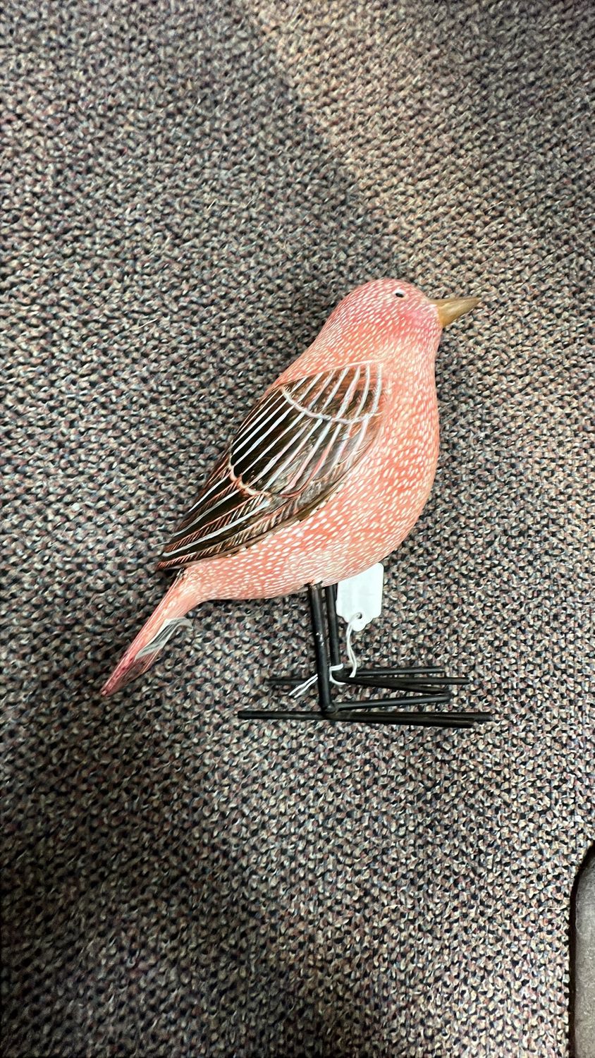 Decorative Bird  - Pink