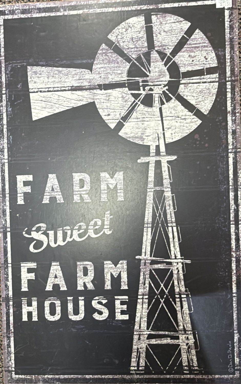 Farm House Welcome Sign