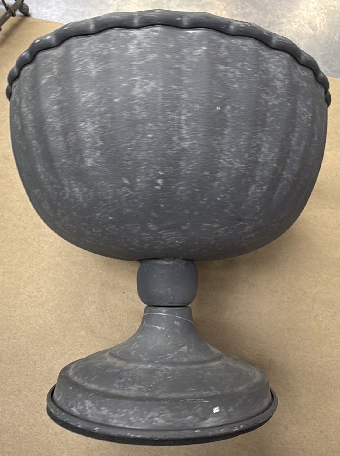&quot;Goblet&quot; Style Metal Vessel