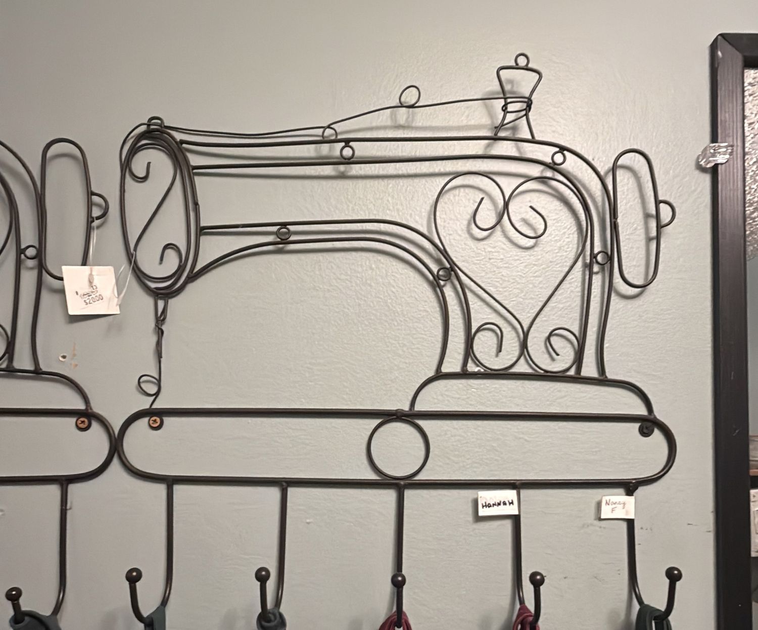 Wall Hook for the Sewing Room