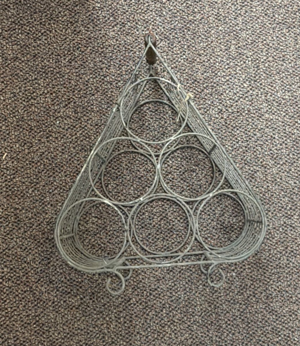 Vintage Wire 6 Wine Rack