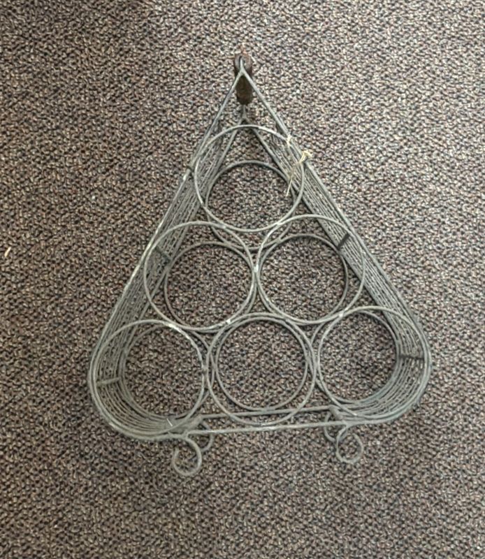 Vintage Wire 6 Wine Rack