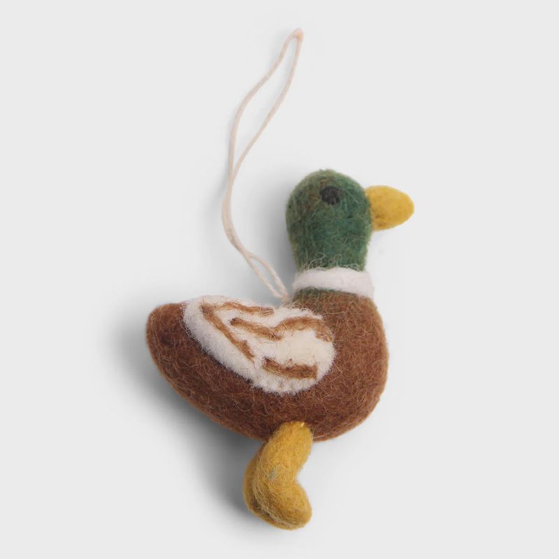 Mallard Felted Ornament