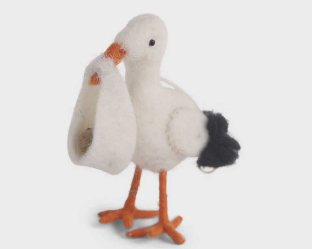 Ornament Stork - Baby Ornament