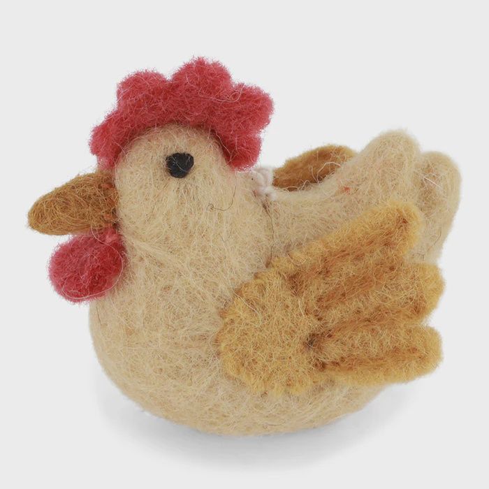 Tiny Wool Rooster